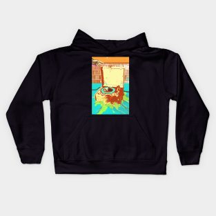 MELTING VINYL Kids Hoodie